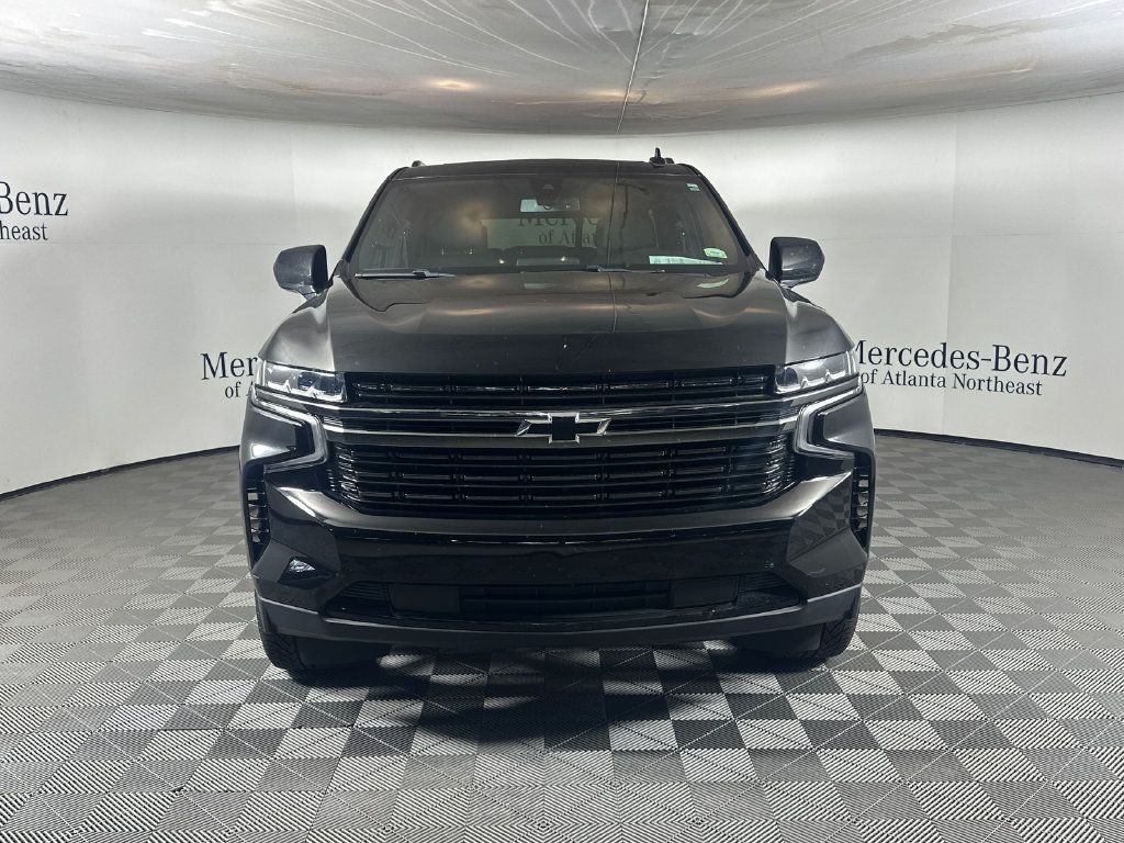 Used 2021 Chevrolet Tahoe RST w/ Rear Media and Nav Package RWD image 2