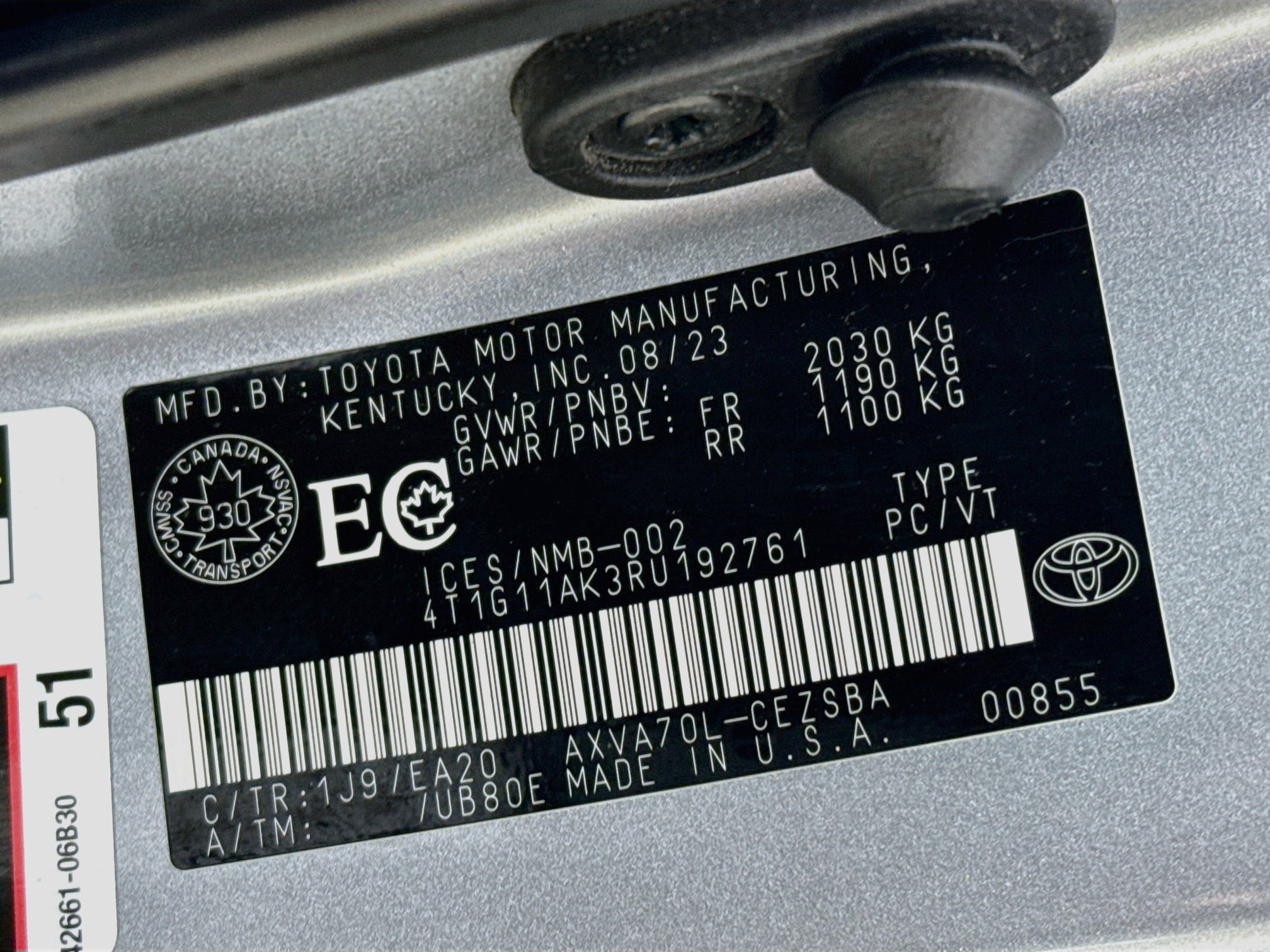 Used 2024 Toyota Camry SE FWD image 32