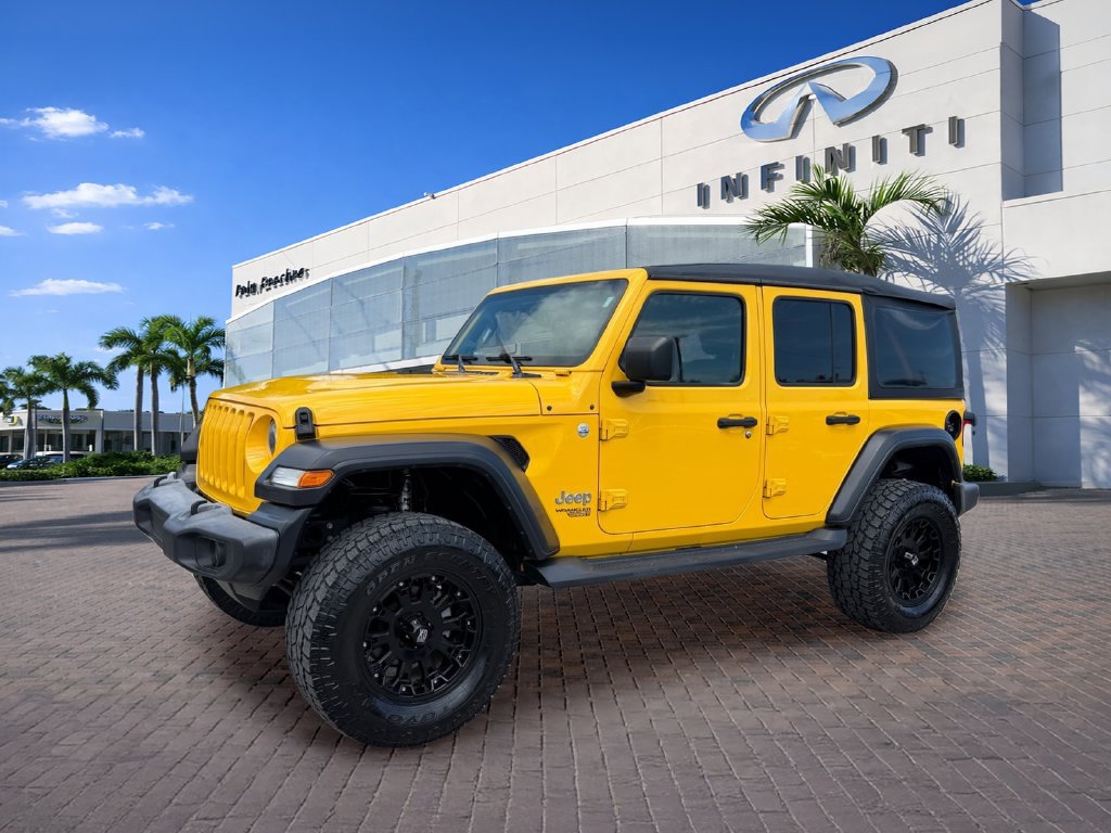 Used 2018 Jeep Wrangler Unlimited Sport S AWD/4WD image 3