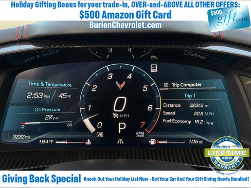 Used 2023 Chevrolet Corvette 3LT w/ Z51 Performance Package image 14