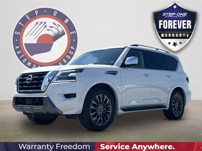 Used 2023 Nissan Armada Platinum w/ Captain's Chairs Package
