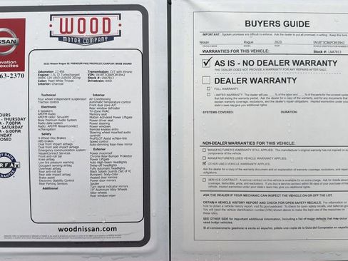 Certified 2023 Nissan Rogue SL w/ SL Premium Package image 40