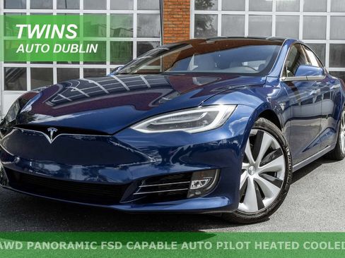 Used 2020 Tesla Model S Long Range Plus AWD/4WD image 1