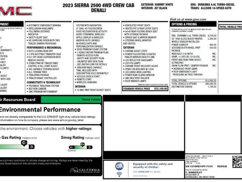 Used 2023 GMC Sierra 2500 Denali image 3