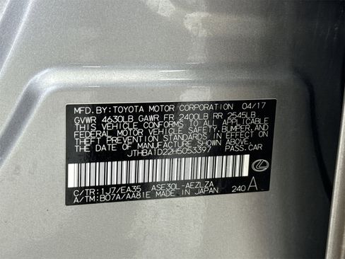 Used 2017 Lexus IS 200t F Sport w/ F Sport Package image 52