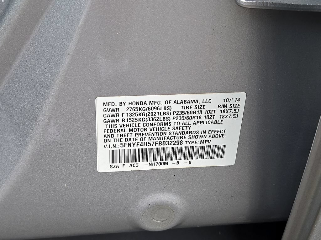 Used 2015 Honda Pilot EX-L image 28
