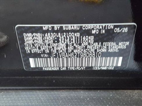 New 2026 Subaru WRX AWD/4WD image 19