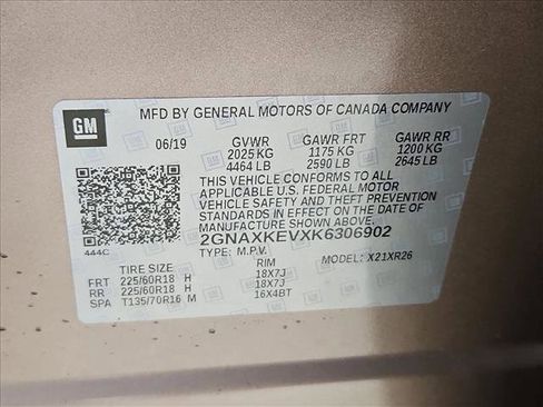 Used 2019 Chevrolet Equinox LT image 24