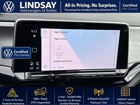 Used 2024 Volkswagen Atlas Cross Sport SE w/ Black Wheel Package AWD/4WD image 18