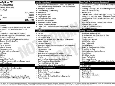 Used 2018 Kia Optima EX image 5