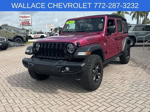 Used 2022 Jeep Wrangler Unlimited Sport AWD/4WD image 2