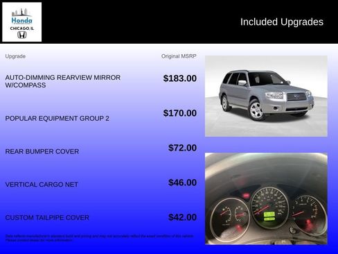 Used 2007 Subaru Forester 2.5X w/ Popular Equipment Group 2 AWD/4WD image 10