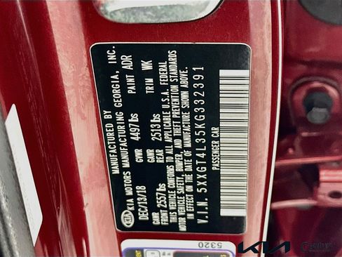 Certified 2019 Kia Optima S FWD image 29