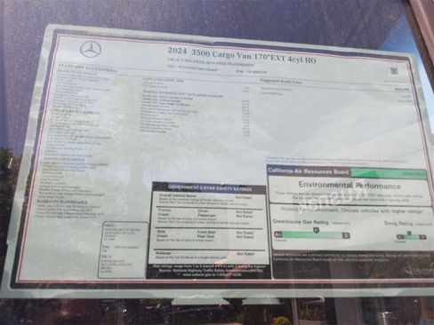 New 2024 Mercedes-Benz Sprinter 3500 image 16
