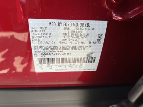 New 2025 Lincoln Aviator Reserve w/ Equipment Group 201A image 32