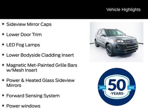 Certified 2018 Ford Explorer XLT w/ Equipment Group 202A image 26