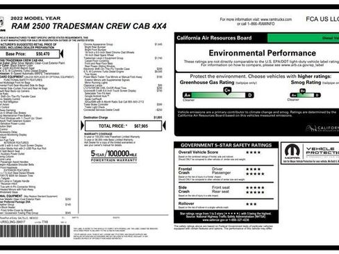 Used 2022 RAM 2500 Tradesman image 58