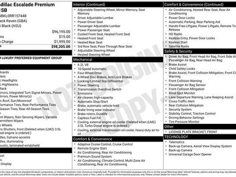 Used 2024 Cadillac Escalade Premium Luxury image 6