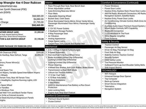 Used 2023 Jeep Wrangler Unlimited Rubicon 4xe w/ Cold Weather Group image 35