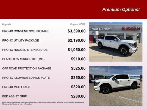 Used 2023 Nissan Titan PRO-4X w/ Pro-4x Convenience Package AWD/4WD image 9