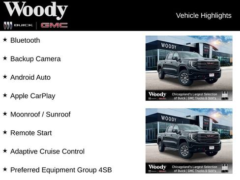 New 2026 GMC Sierra 1500 AT4 w/ AT4 Premium Package AWD/4WD image 2