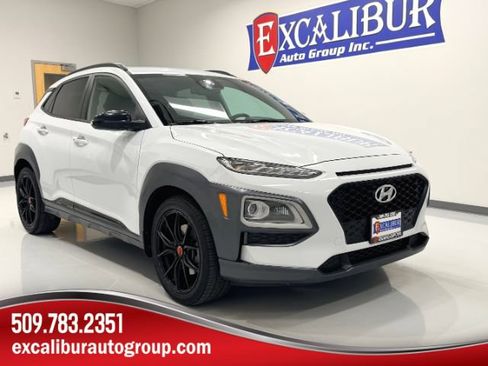 Used 2021 Hyundai Kona Night w/ Cargo Package FWD image 1