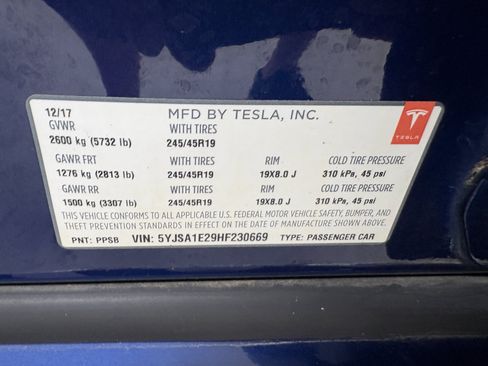 Used 2017 Tesla Model S 75D AWD/4WD image 32