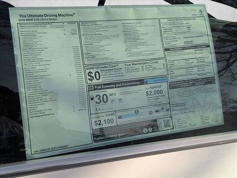 New 2026 BMW 530i xDrive image 19