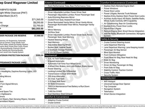 New 2026 Jeep Grand Wagoneer Limited AWD/4WD image 4