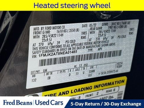 Certified 2022 Ford Expedition Max Limited image 42