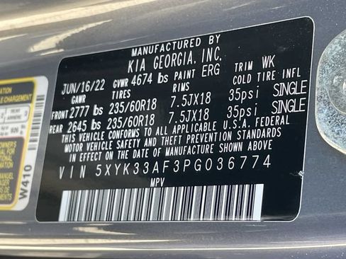 Used 2023 Kia Sportage EX FWD image 28