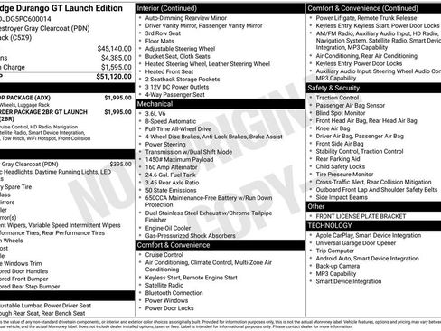 Used 2023 Dodge Durango GT AWD/4WD image 2