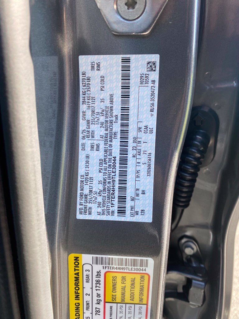 New 2026 Ford Ranger XLT w/ Equipment Group 301A High AWD/4WD image 15