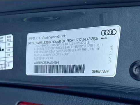 Used 2019 Audi RS 5 Sportback AWD/4WD image 44