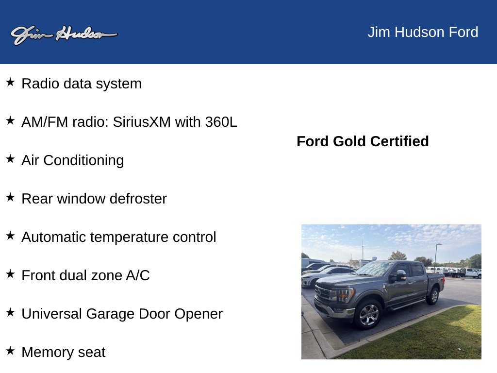 Certified 2022 Ford F150 Lariat AWD/4WD image 11