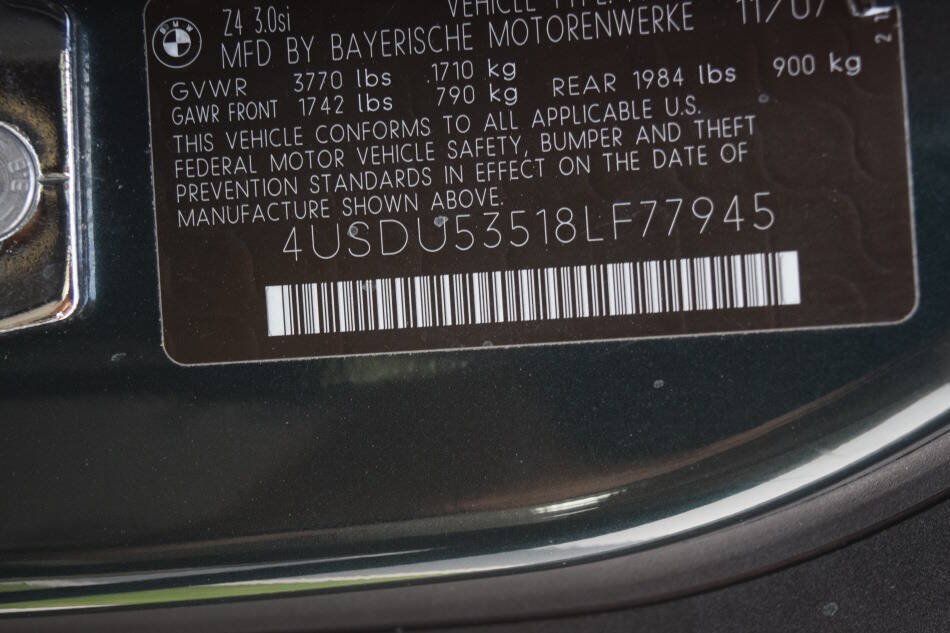 Used 2008 BMW Z4 3.0si RWD image 79