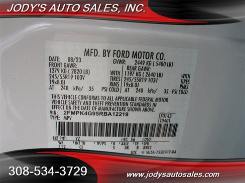 Used 2024 Ford Edge SE w/ Black Appearance Package image 31