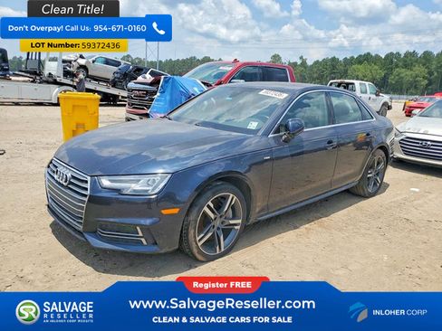 Used 2017 Audi A4 2.0T Premium Plus w/ Premium Plus Package AWD/4WD image 1