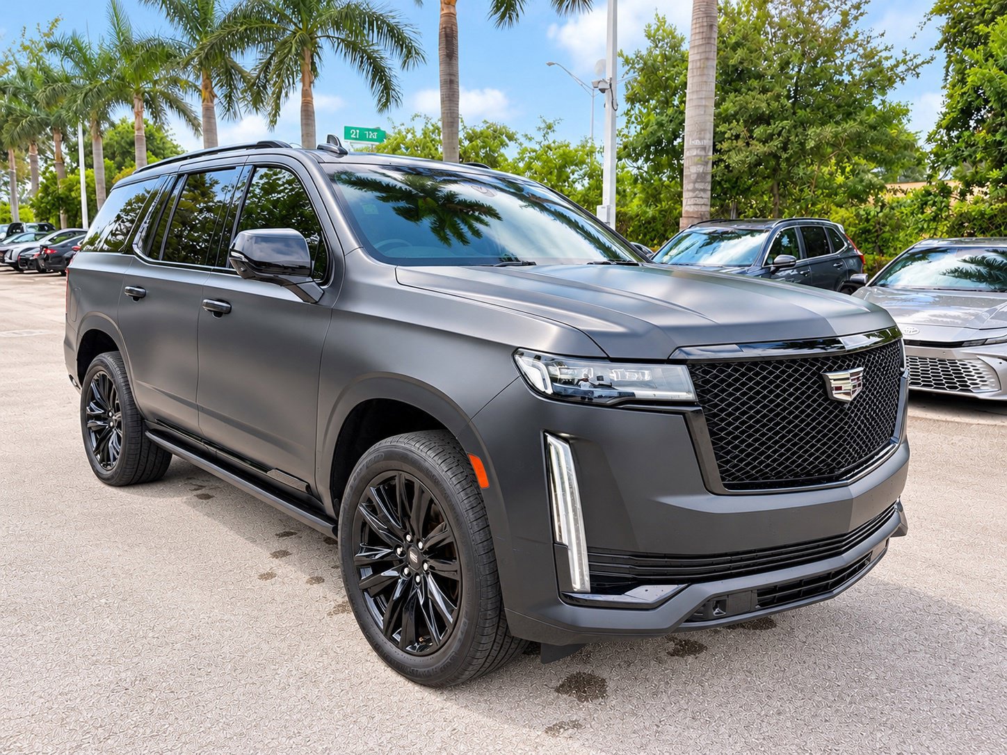 Used 2021 Cadillac Escalade Sport w/ Driver Assist Tech Package RWD image 8