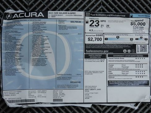 New 2026 Acura RDX A-Spec image 9