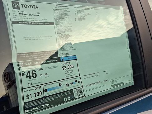 New 2026 Toyota Camry XSE image 21