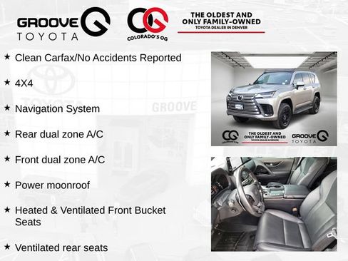 Used 2024 Lexus LX 600 4WD w/ Luxury Package image 4