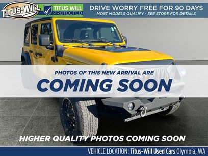 Used 2019 Jeep Wrangler Unlimited Sport S