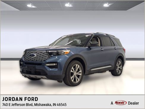 Used 2020 Ford Explorer Platinum w/ Premium Technology Package image 1