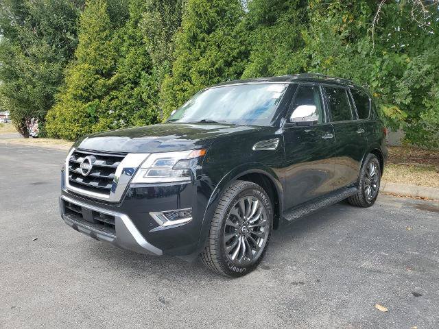 Certified 2024 Nissan Armada Platinum w/ Captain's Chairs Package RWD image 1