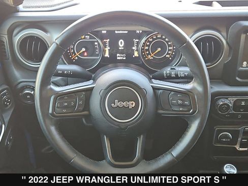 Used 2022 Jeep Wrangler Unlimited Sport AWD/4WD image 23