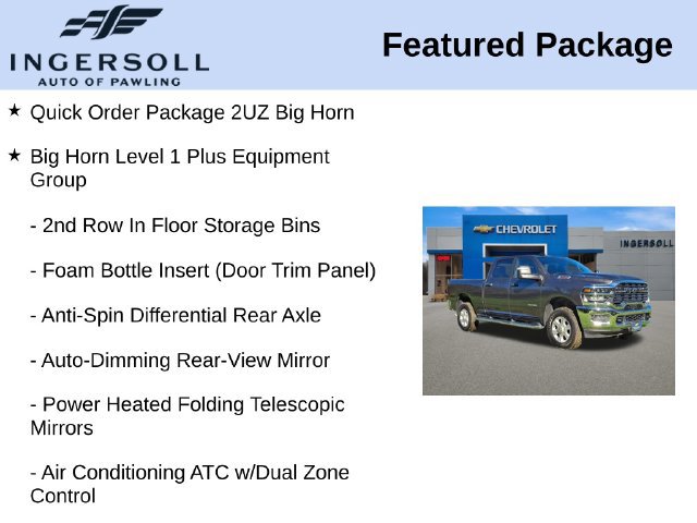Used 2025 RAM 2500 Big Horn AWD/4WD image 15