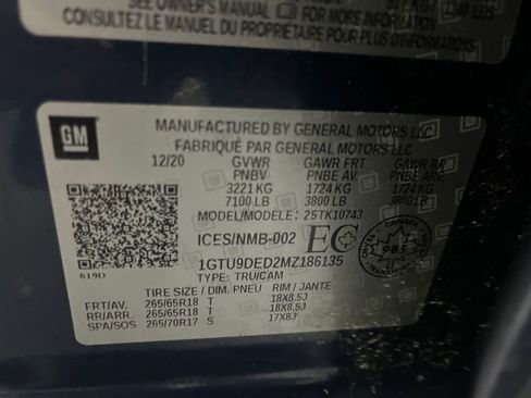 Used 2021 GMC Sierra 1500 SLT w/ SLT Convenience Package image 82