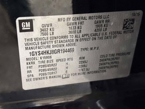 Used 2016 Cadillac Escalade ESV Luxury AWD/4WD image 43