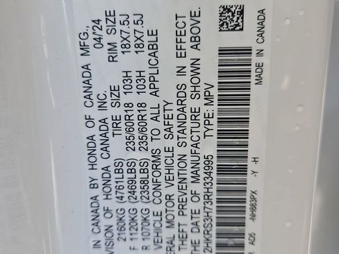 Certified 2024 Honda CR-V EX-L image 31